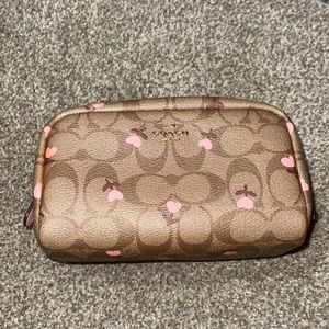 Coach cosmetic bag